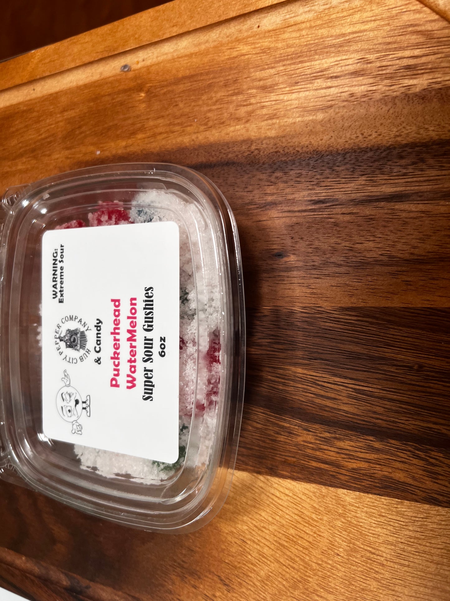 Puckerhead Watermelon Super Sour Gushies