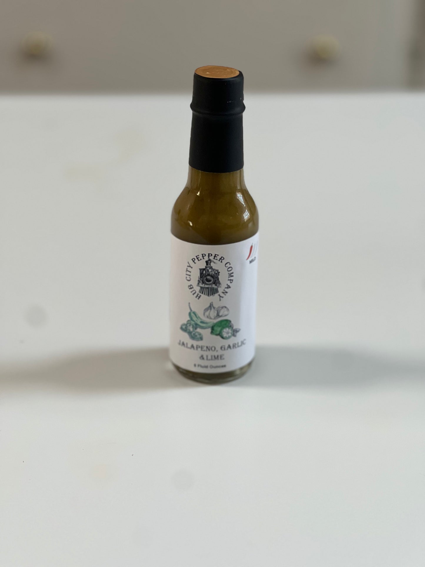 Jalapeño Garlic and Lime Hot Sauce